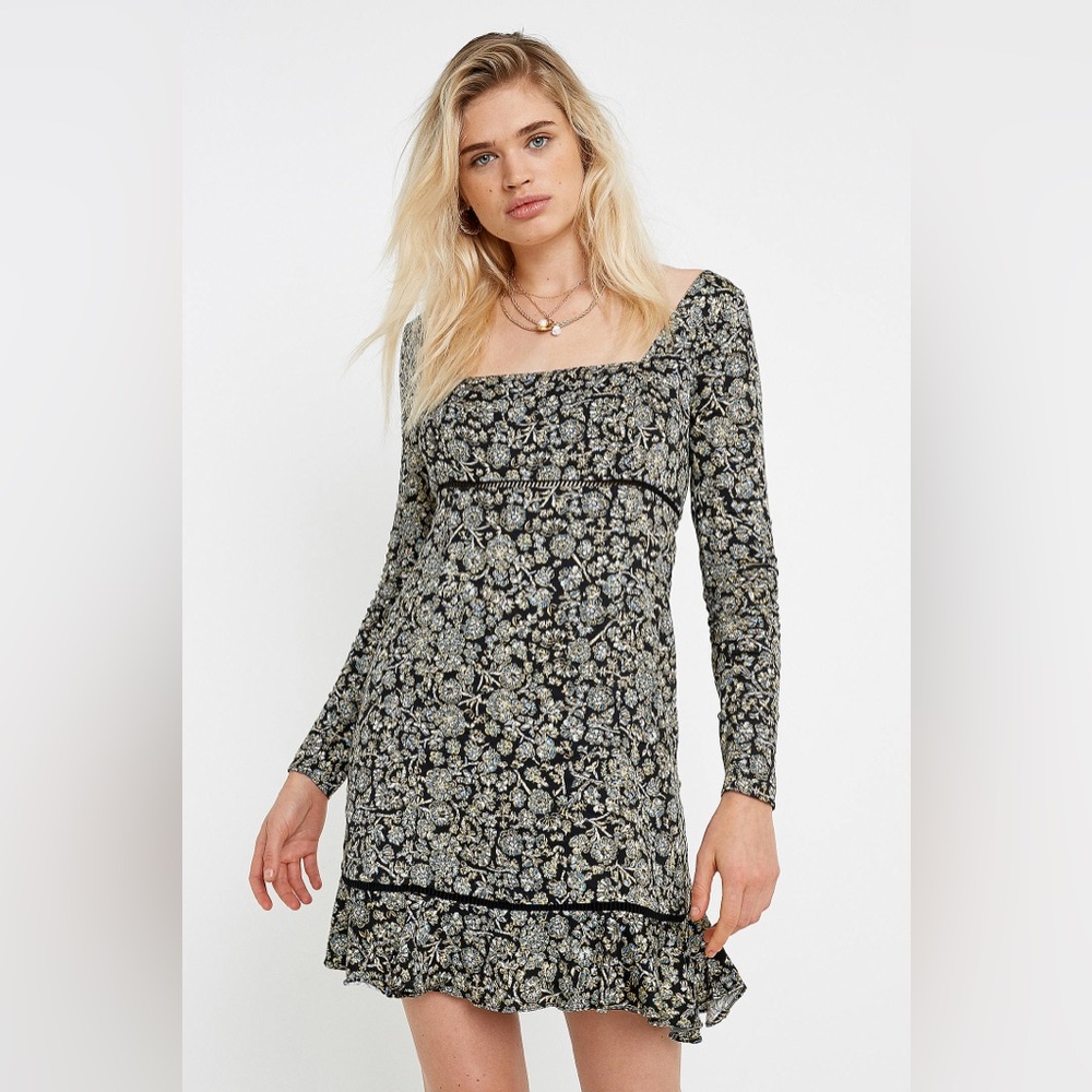 Free People | Boheme Floral Mini Dress